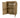 Wooden Log Store (Roof Sloping Back) with Door and Shelf W-146cm, H-126cm or 180cm, D-88cm