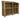 Wooden Log Store with Shelf W-227cm, H-126cm or 180cm, D-88cm