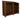 Wooden Log Store W-227cm, H-126cm or 180cm, D-88cm - Brown Finish