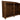 Wooden Log Store W-227cm, H-126cm or 180cm, D-88cm - Brown Finish