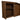 Wooden Garden Tool Storage with Shelf W-227cm, H-126cm or 180cm, D-88cm - Brown Finish