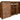 Wooden Garden Tool Storage (Roof Sloping Back) with Shelf W-335cm, H-126cm or 180cm, D-88cm - Brown Finish