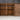 Wooden Garden Tool Storage (Roof Sloping Back) with Shelf W-335cm, H-126cm or 180cm, D-88cm - Brown Finish