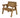Consilium Garden Fence Bench With Backrest - Rustic Finish