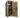 Wooden Log Store with Door and Shelf (Roof Sloping Back) W-79cm, H-126cm or 180cm, D-88cm