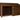 Wooden Garden Tool Storage W-227cm, H-126cm or 180cm, D-88cm - Brown Finish