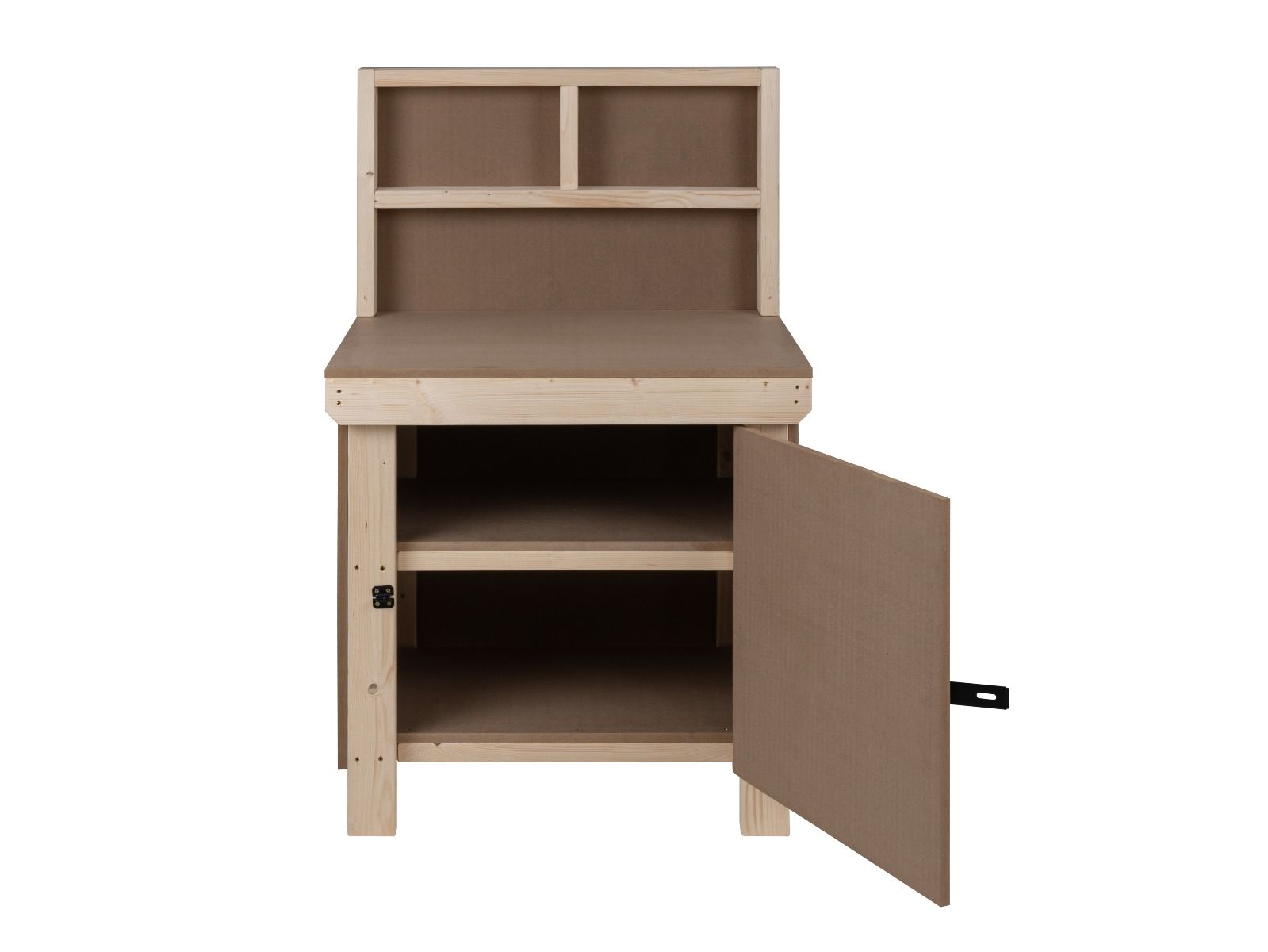 Wooden MDF Top Workbench With Lockable Cupboard (V.9) – Arbor Garden ...