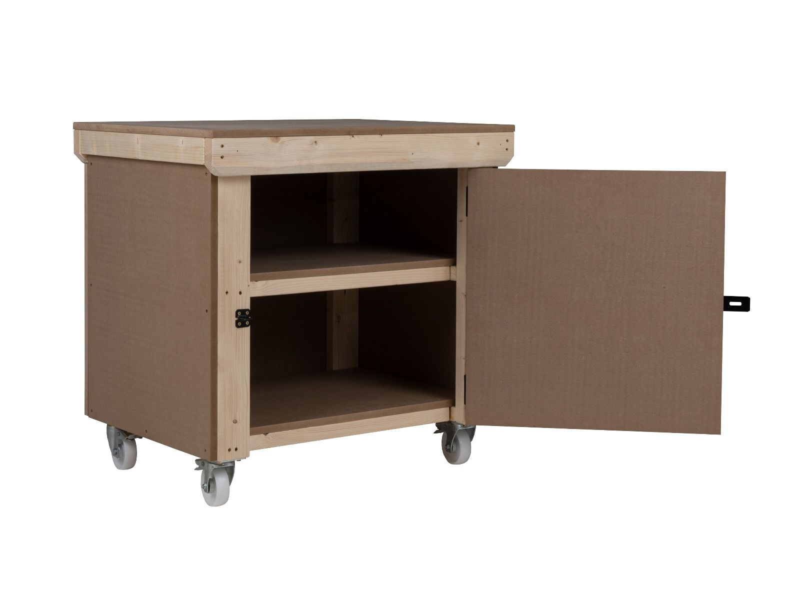 MDF Top Workbench with Lockable Cupboard | Secure Your Tools – Arbor ...