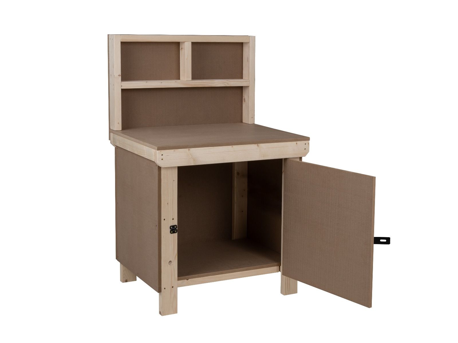 Wooden MDF Top Workbench & Lockable Cupboard – Arbor Garden Solutions