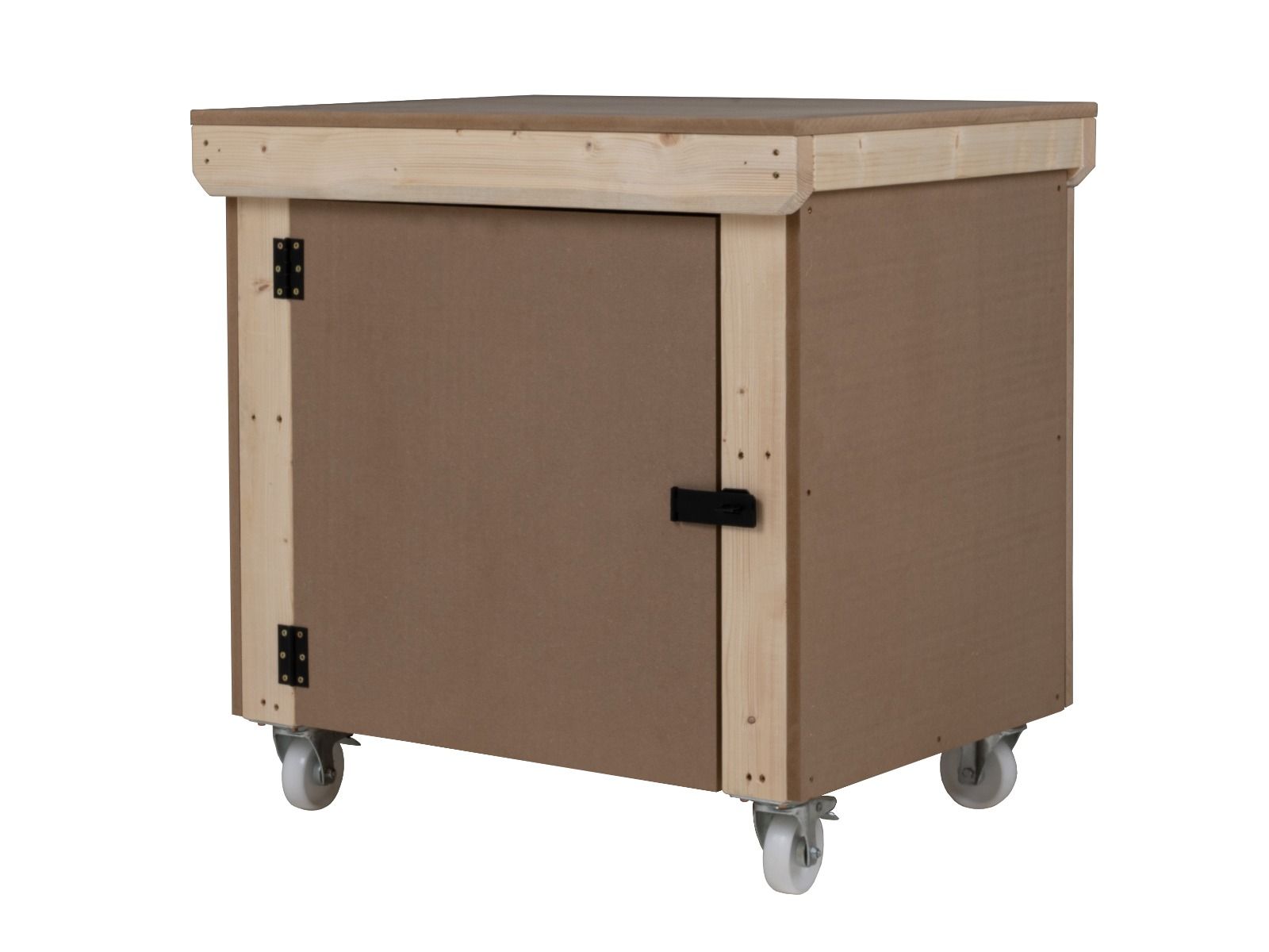 Wooden MDF Top Workbench | Lockable Cupboard for Secure Storage – Arbor ...