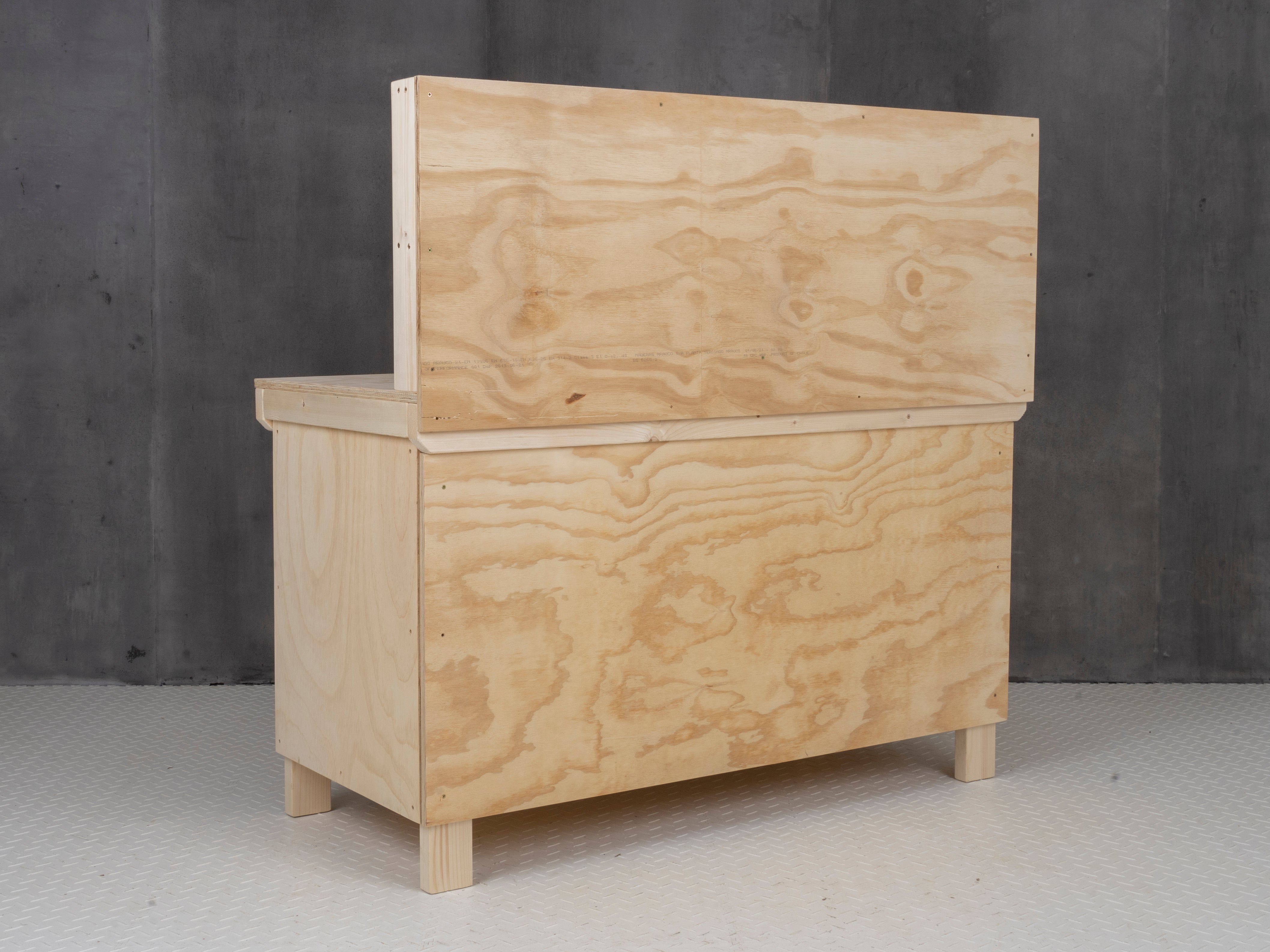 Customizable Heavy Duty Wooden Workbench with Drawers | Easy Assembly ...