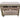 Wooden MDF workbench, tool cabinet with drawer (V.1) with wheels