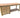 Wooden Eucalyptus top tool cabinet workbench with storage shelf (V.7)