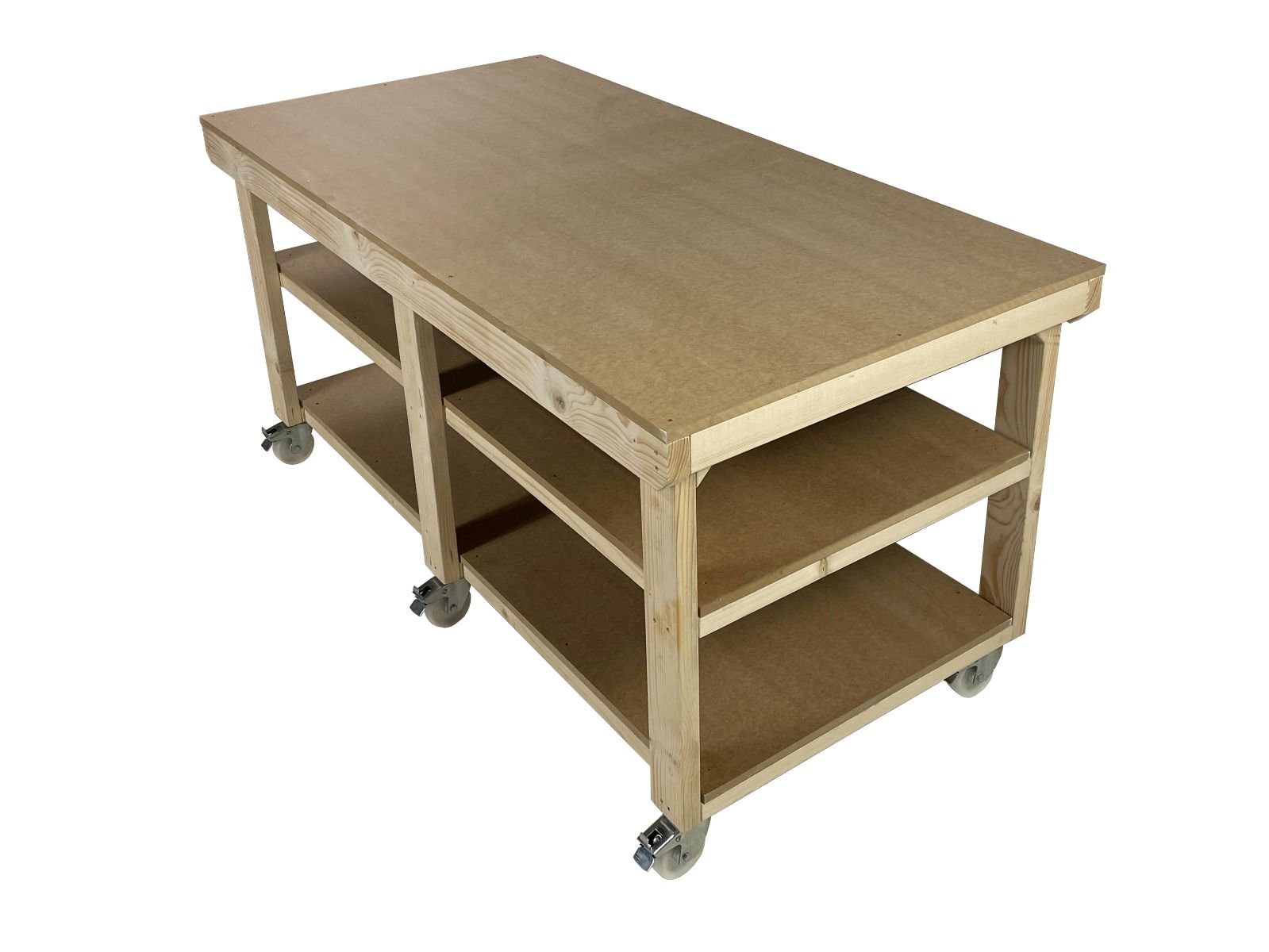 Mdf Depths Wooden MDF Top Workbench | 4ft Depth for Heavy-Duty Tasks – Arbor ...