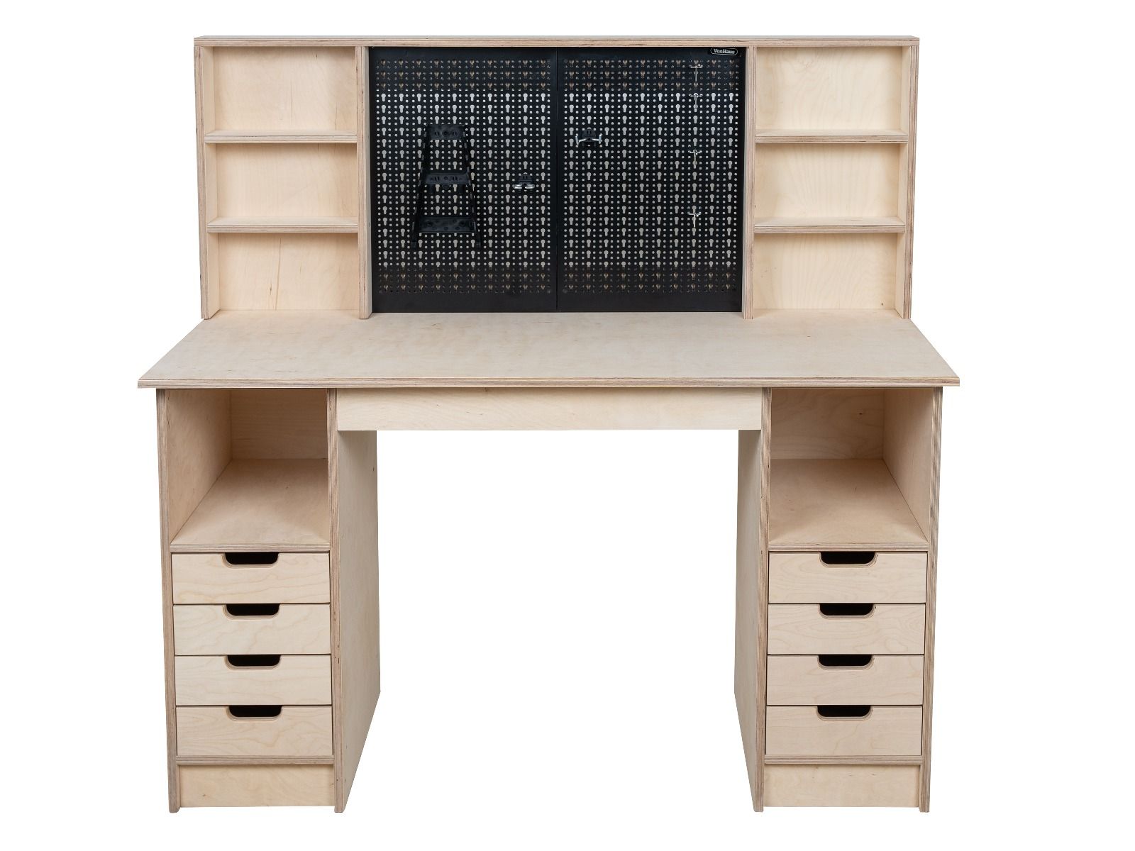 Multi-Purpose Wooden Workbench Olympus | Versatile Storage Solution ...