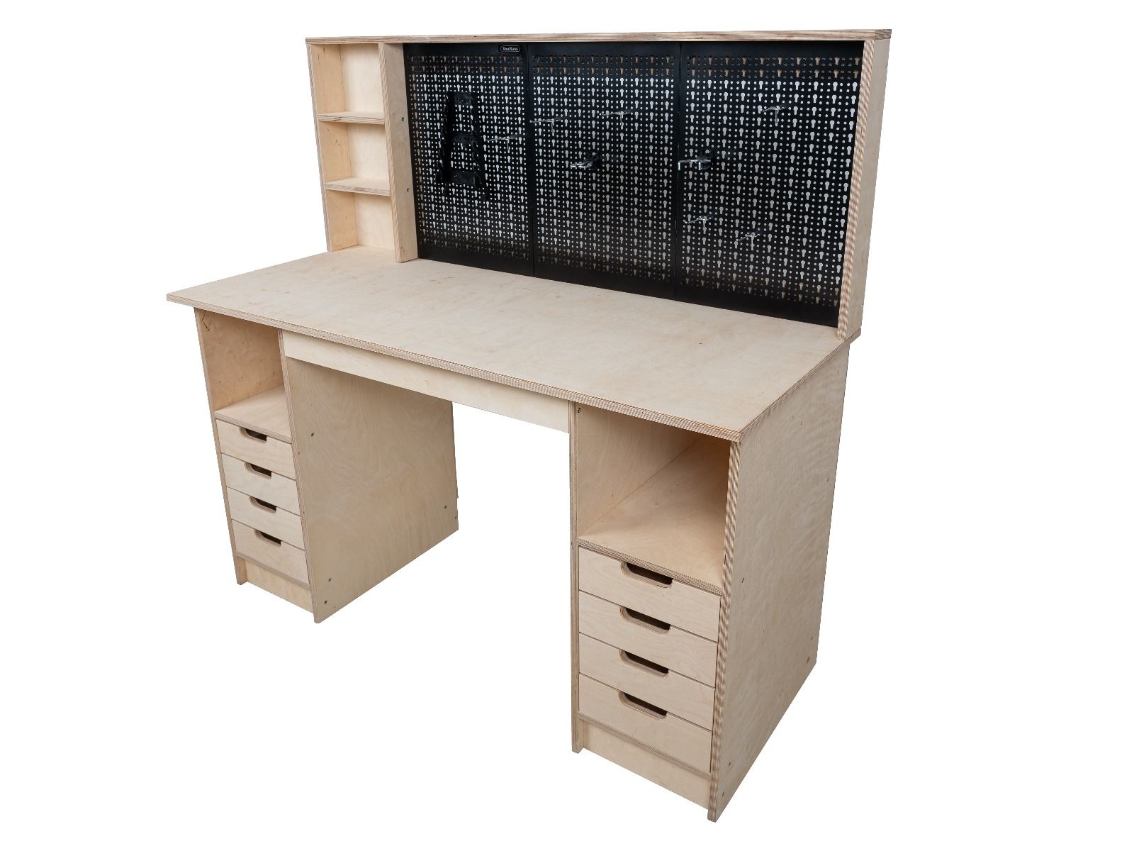 Multi-Purpose Wooden Workbench Olympus | Versatile Storage Solution ...