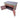 Wooden Eucalyptus hardwood top storage workbench with lockable cupboard and drawers (V.4)