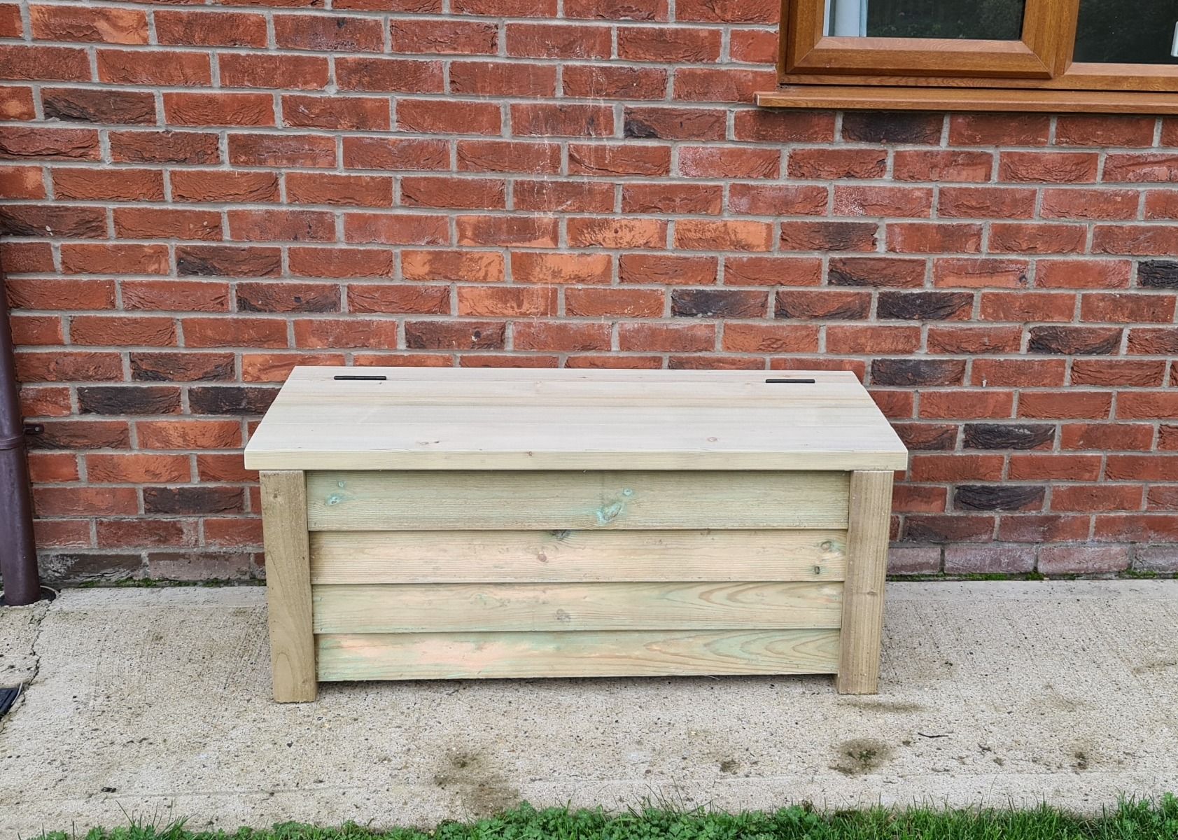 Wooden Garden Storage Box  Outdoor Storage - Arbor Garden Solutions