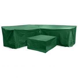 Acorn Corner L Shape Dining Cover Set in Green