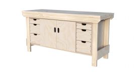 Acorn heavy-duty cupboard workbench (V.3)