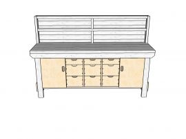 Acorn heavy-duty cupboard workbench (V.5)
