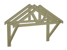 Apex Roof Porch Canopy (multiple sizes)