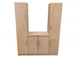 Nova 3 Piece MDF Cabinet Set (Nova-AGS9)