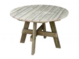 DeckFusion Rounded Picnic Table