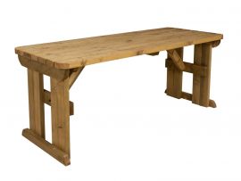 HOLLIES Rounded Garden Table