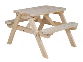 Rounded Classic Pub Style 3Ft/4Ft/5ft Picnic Bench and Table
