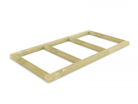 Wooden shed bases 6x3 (W-177cm x D-94cm)