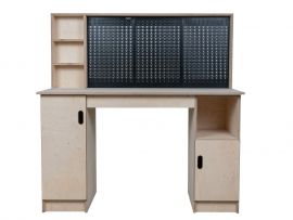 Multi-purpose wooden workbench, storage cabinet Olympus-5