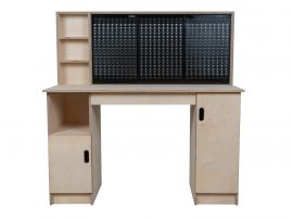 Multi-purpose wooden workbench, storage cabinet Olympus-8