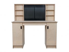 Multi-purpose wooden workbench, storage cabinet Olympus-9