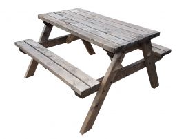 Classic Pub Style 3Ft,4Ft and 5Ft Picnic Bench and Table 