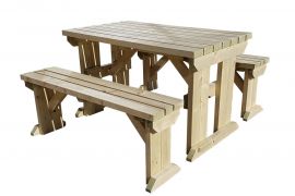 ASPEN Picnic Table Benches Set