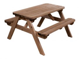 Rounded Classic Pub Style 3Ft/4Ft/5ft Picnic Bench and Table