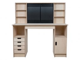 Multi-purpose wooden workbench, storage cabinet Olympus-1