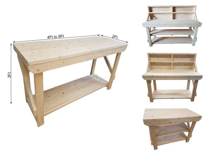 Wooden Heavy Duty Workbenches Affordable Prices Call Now Arbor Garden Solutions